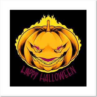 Happy Halloween Posters and Art